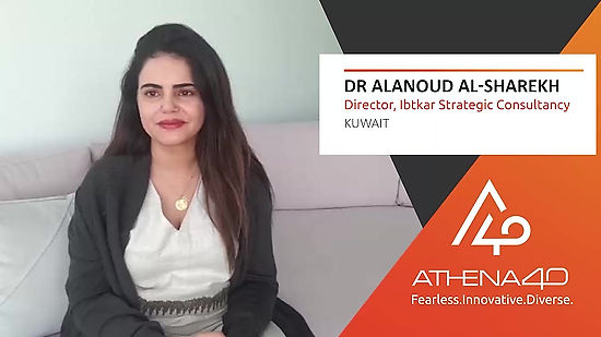 Dr Alanoud AlSharekh - Athena40 Women Voices of Tenacity